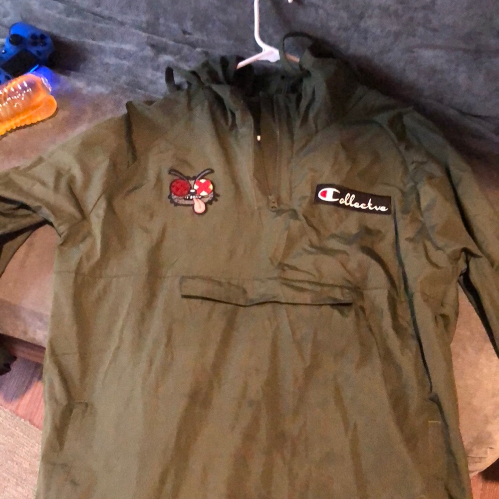 Champion and collective collab windbreaker